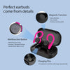 APEKX Bluetooth Headphones True Wireless Earbuds with Charging Case In-Ear Headphones - Tophatter Daily Deals