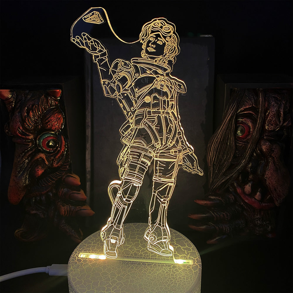 Customized Game Characters 3D Night Lamp Horizon - Tophatter Daily Deals
