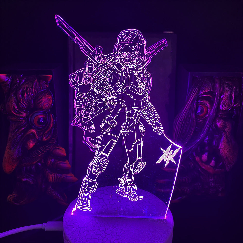 Customized Game Characters 3D Night Lamp - Tophatter Daily Deals