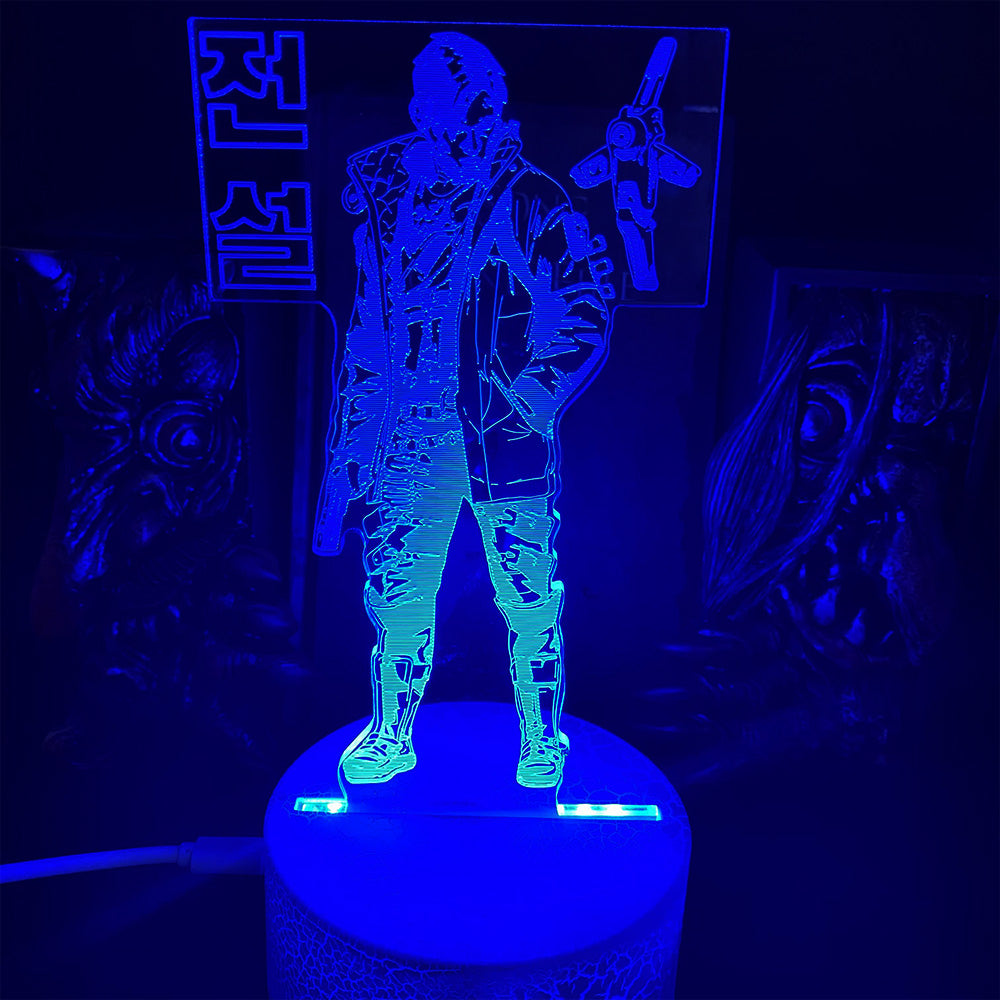 Customized Game Characters 3D Night Lamp Crypto - Tophatter Daily Deals