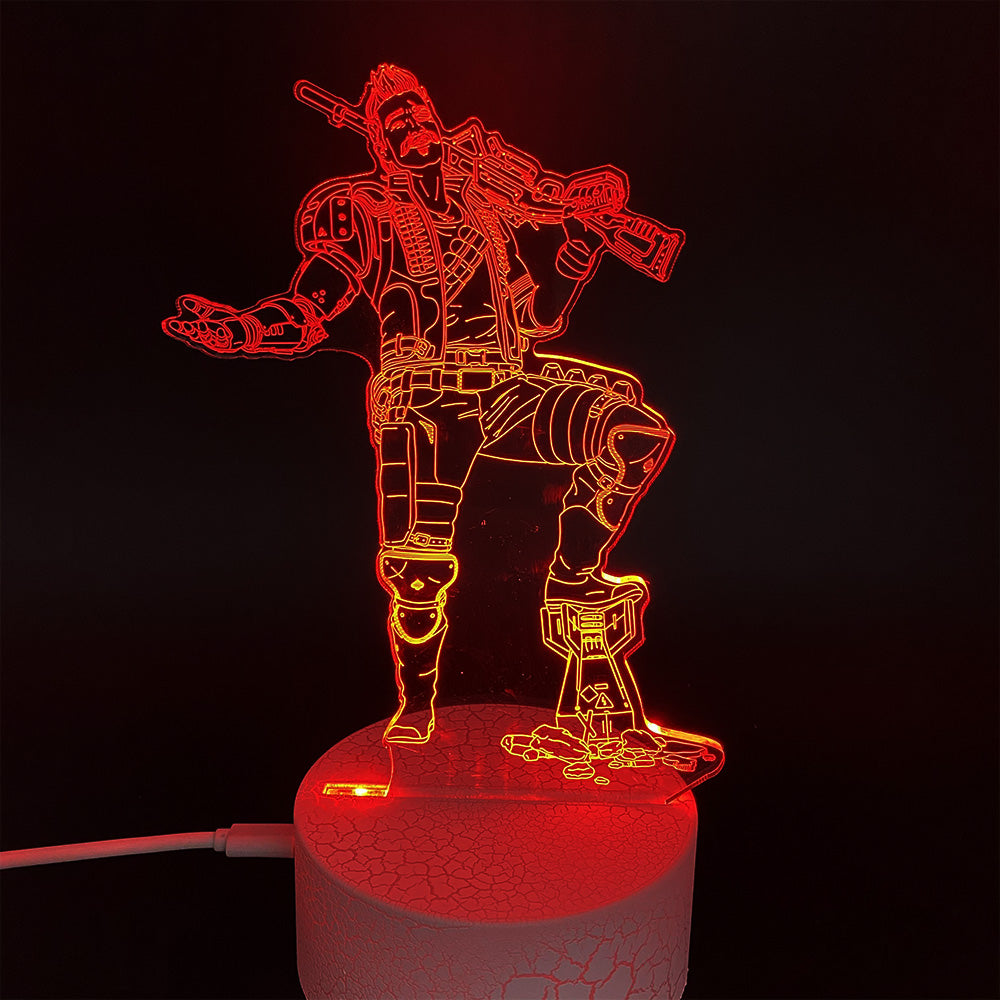 Customized Game Characters 3D Night Lamp Fuse - Tophatter Daily Deals