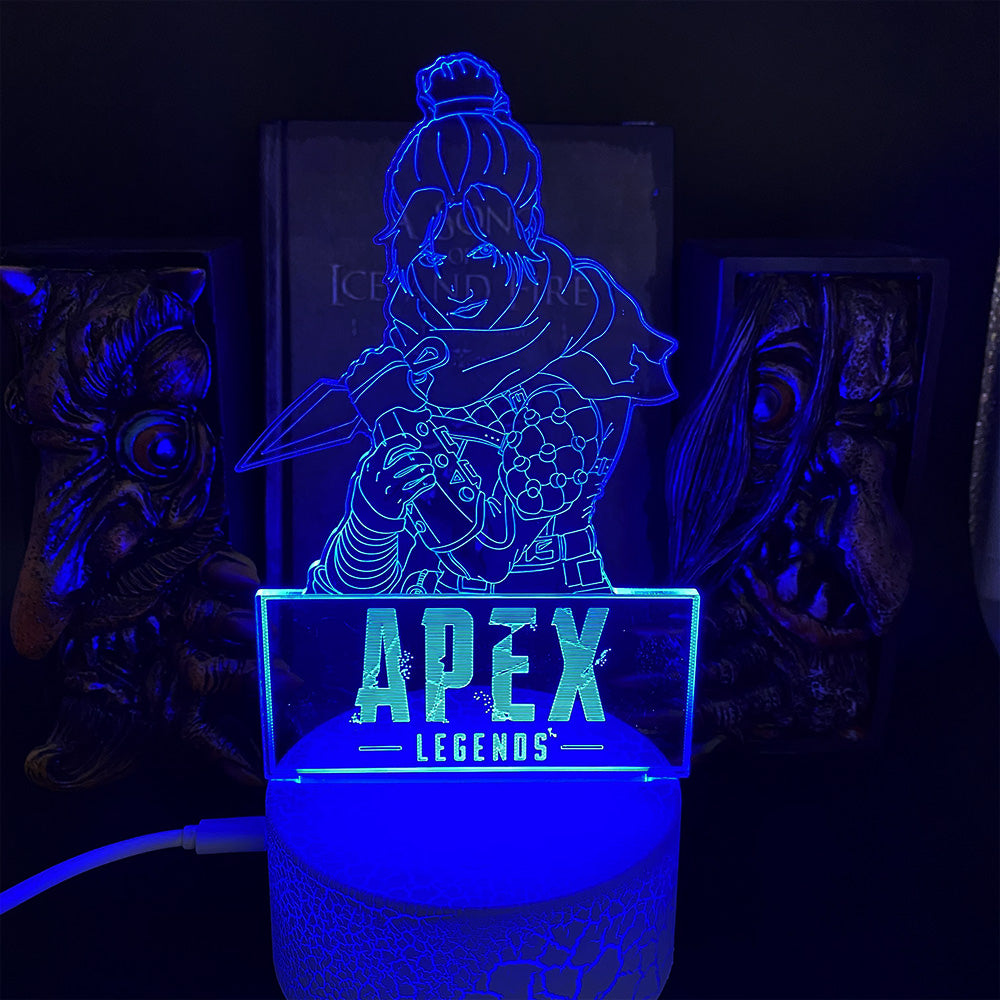 Customized Game Characters 3D Night Lamp Wraith - Tophatter Daily Deals