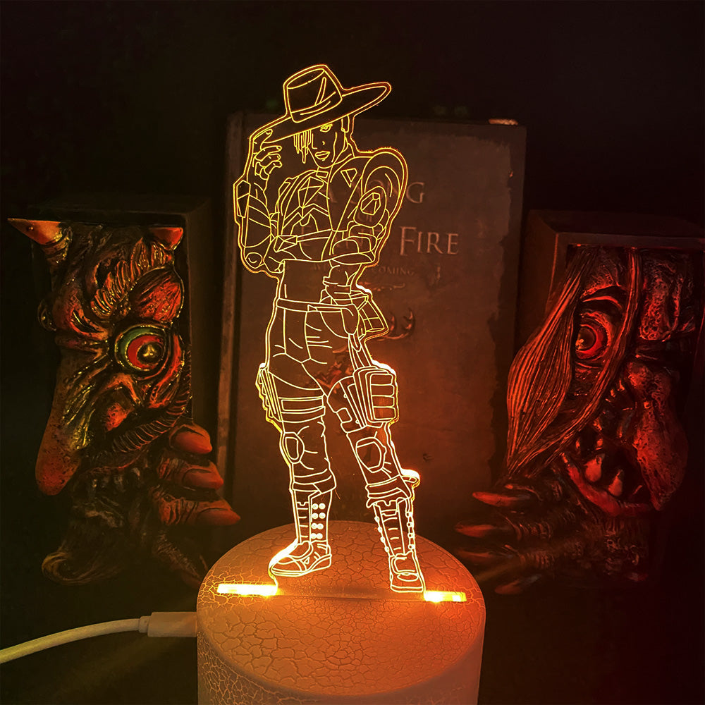 Customized Game Characters 3D Night Lamp Seer - Tophatter Daily Deals