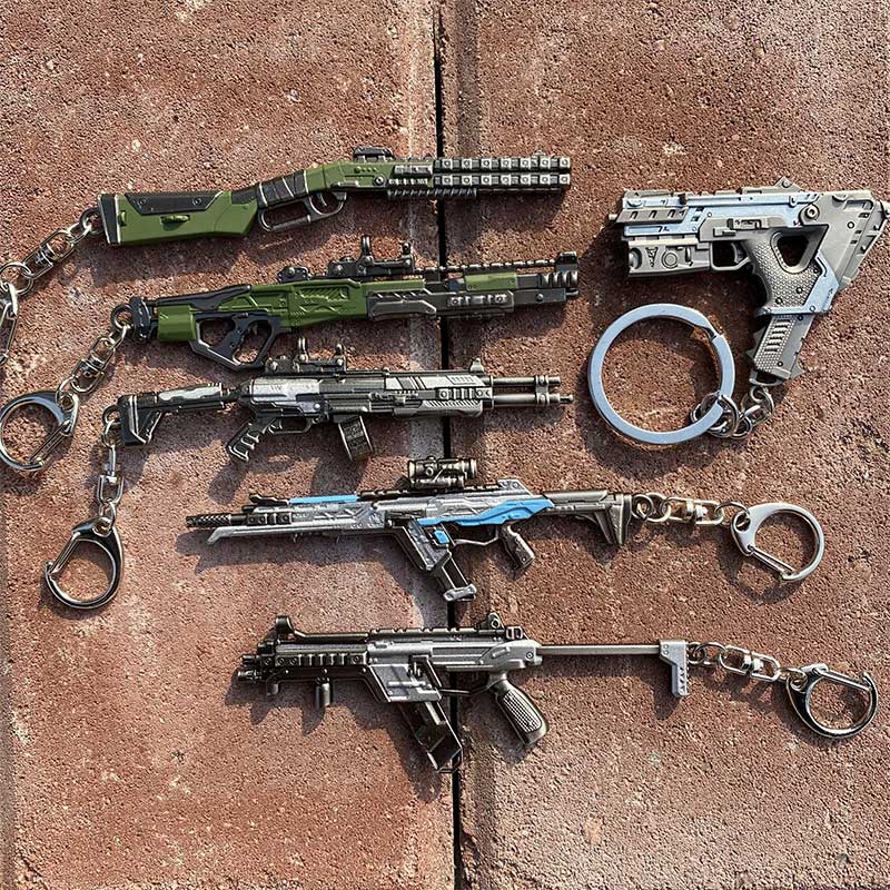 Hot Game Gun Keychain Charms On Sale Commandos Pack - Tophatter Daily Deals