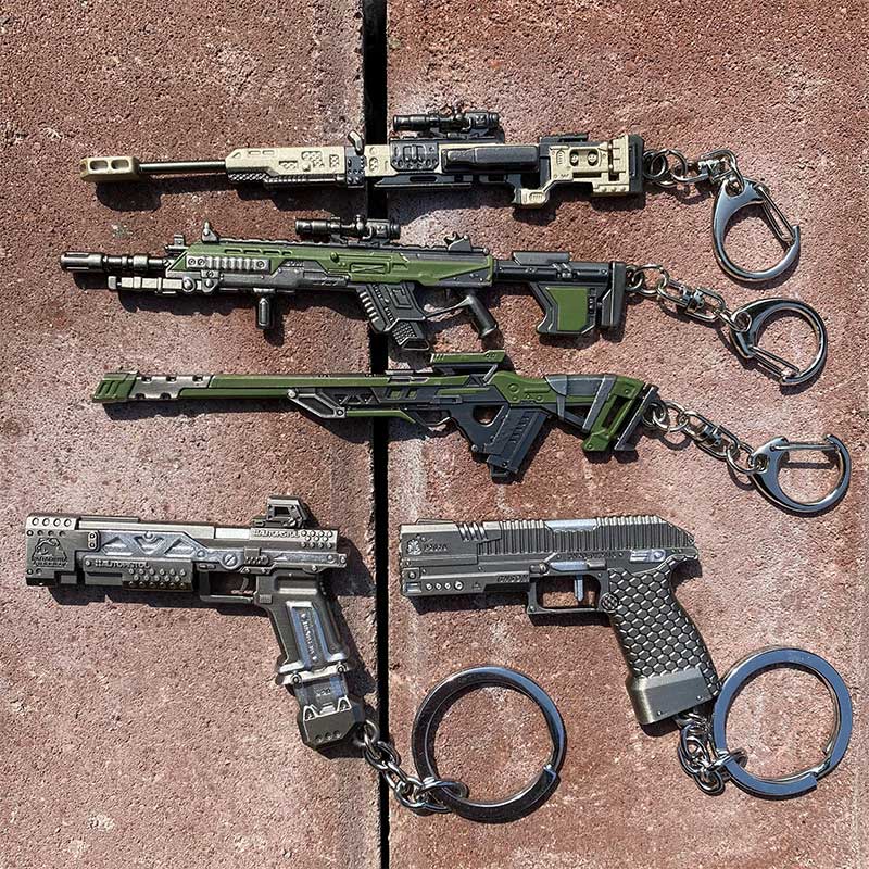 Hot Game Gun Keychain Charms On Sale Sniper Pack - Tophatter Daily Deals