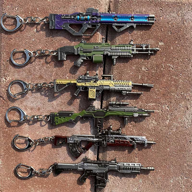Hot Game Gun Keychain Charms On Sale Shock Worker Pack - Tophatter Daily Deals