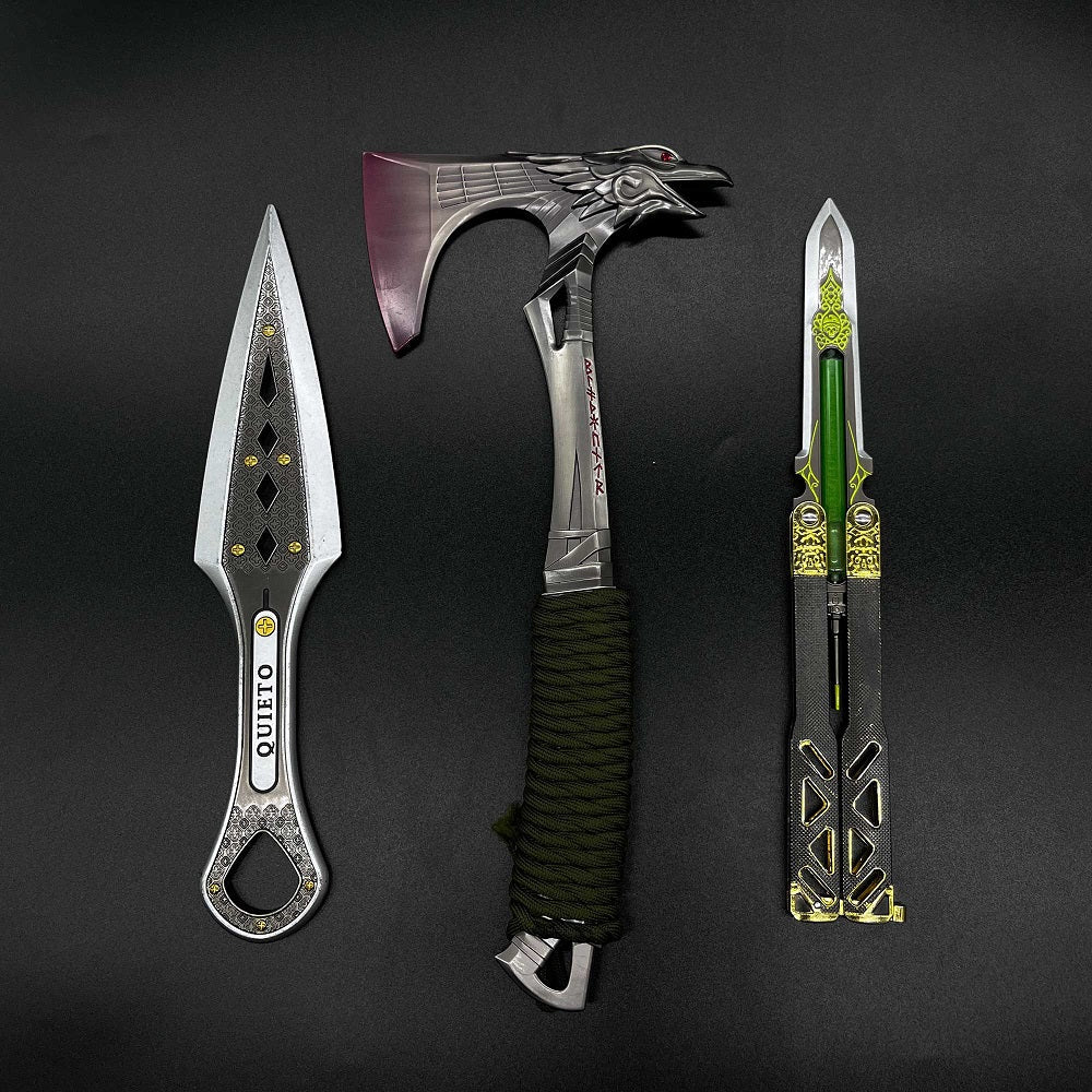 Best Metal Wraith Octane Bloodhound Heirloom Replicas 3 In 1 Pack 3 Heirlooms Only - Tophatter Daily Deals