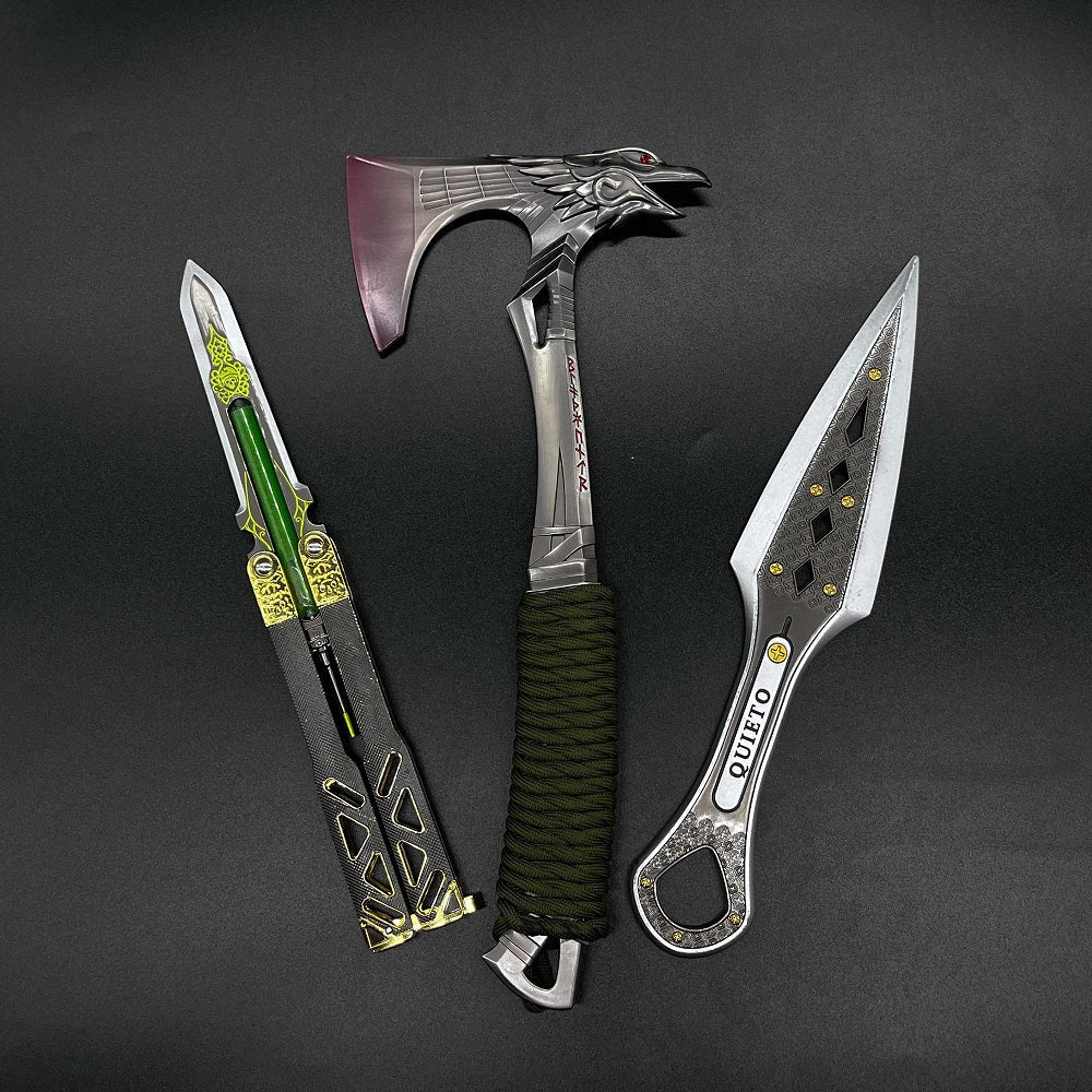 Best Metal Wraith Octane Bloodhound Heirloom Replicas 3 In 1 Pack - Tophatter Daily Deals