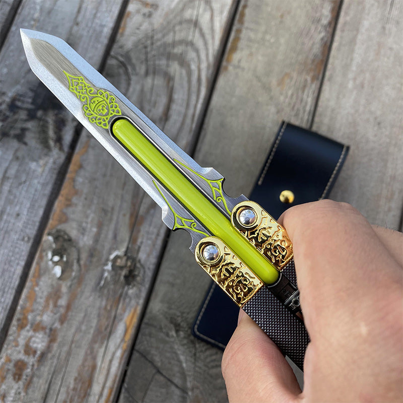 2nd Octane Balisong Metal Model-Octane Heirloom Replica - Tophatter Daily Deals