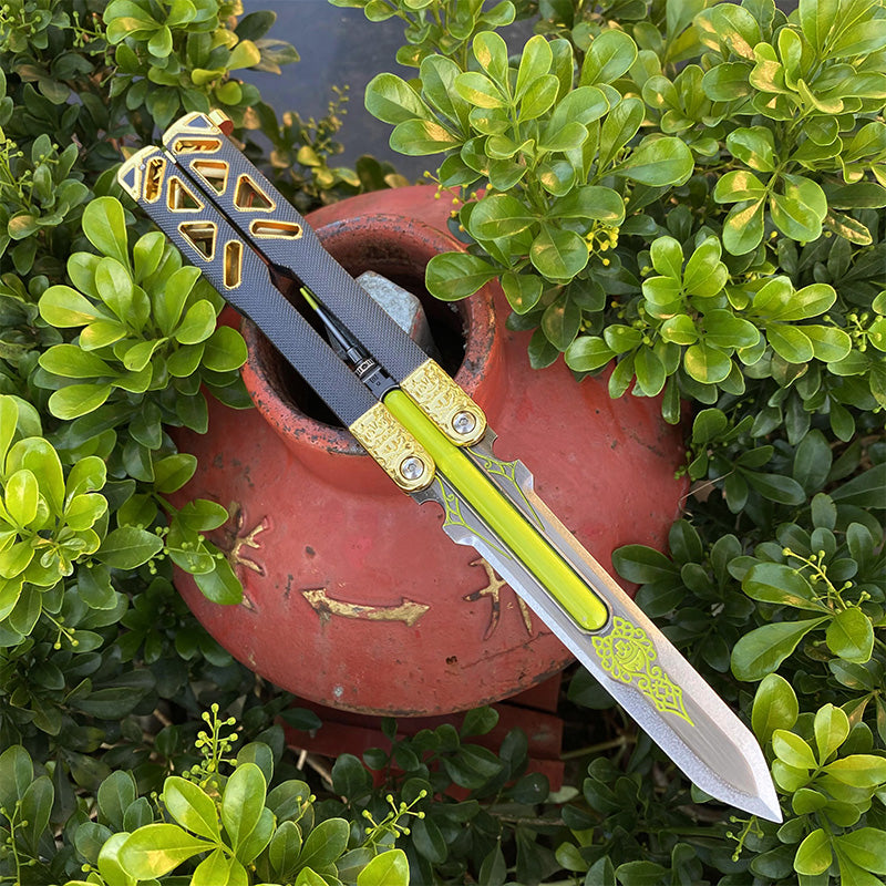2nd Octane Balisong Metal Model-Octane Heirloom Replica - Tophatter Daily Deals