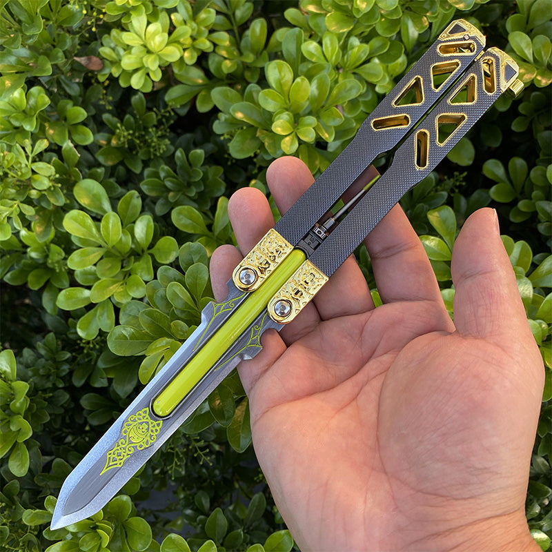 2nd Octane Balisong Metal Model-Octane Heirloom Replica - Tophatter Daily Deals