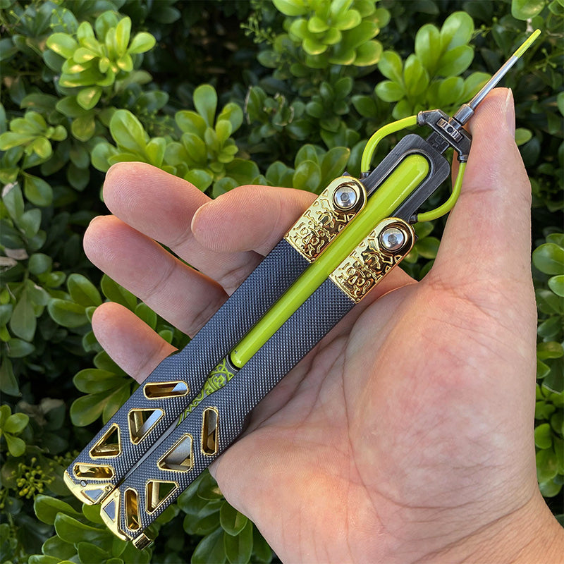 2nd Octane Balisong Metal Model-Octane Heirloom Replica - Tophatter Daily Deals