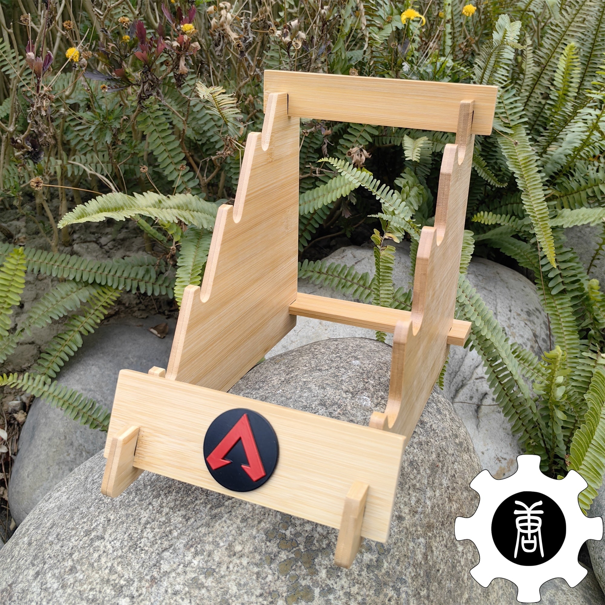 Heirloom Display Holder 4-Layer Wooden Stand - Tophatter Daily Deals