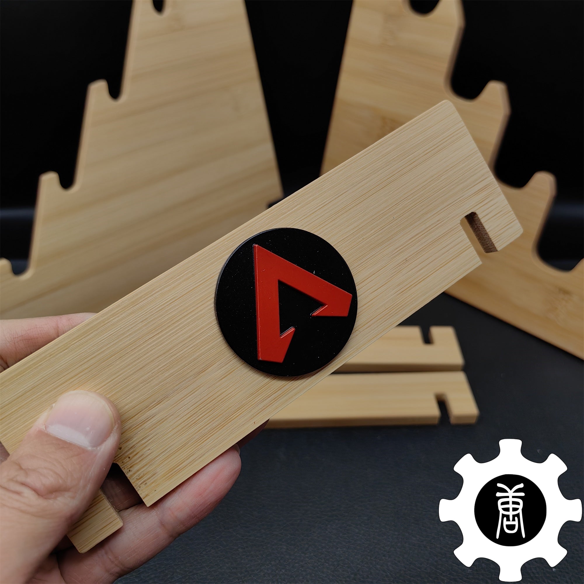 Heirloom Display Holder 4-Layer Wooden Stand - Tophatter Daily Deals