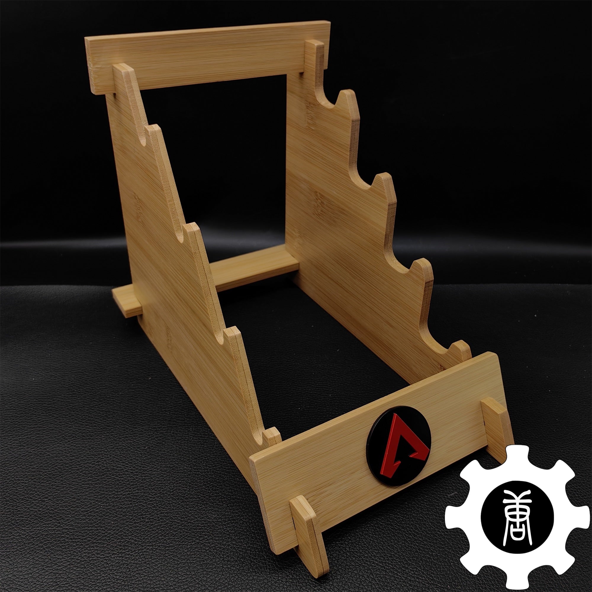 Heirloom Display Holder 4-Layer Wooden Stand - Tophatter Daily Deals