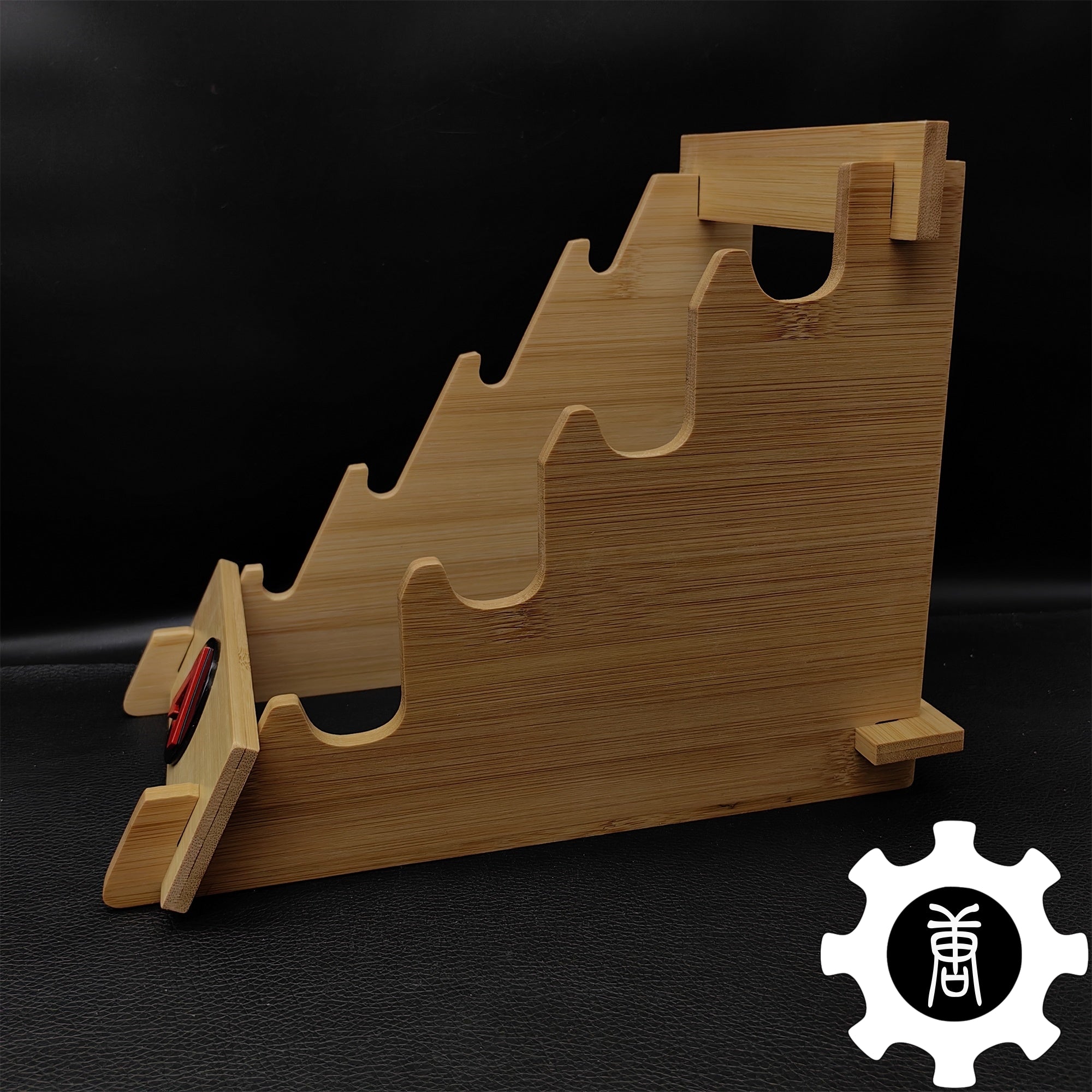 Heirloom Display Holder 4-Layer Wooden Stand - Tophatter Daily Deals