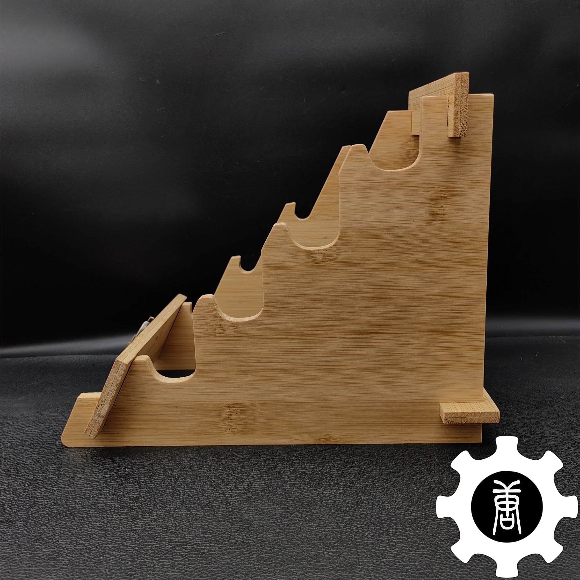 Heirloom Display Holder 4-Layer Wooden Stand - Tophatter Daily Deals