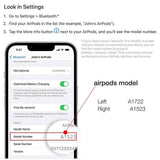 Apple AirPods Right A1523, Left A1722 or Charging Case A1602 (1st generation) (Refurbished) In-Ear Headphones - Tophatter Daily Deals