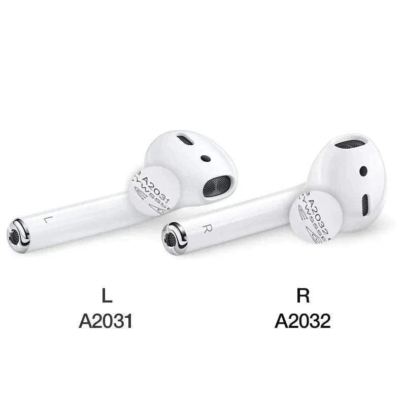 Apple AirPods Right A2032, Left A2031 or Charging Case A1938 (2nd Generation) (Refurbished) In-Ear Headphones - Tophatter Daily Deals