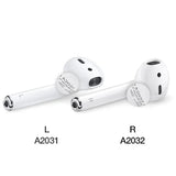 Apple AirPods Right A2032, Left A2031 or Charging Case A1938 (2nd Generation) (Refurbished) In-Ear Headphones - Tophatter Daily Deals