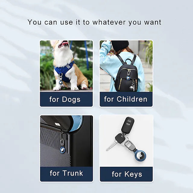 AirTag Magnetic Case with Keychain for Apple AirTag Apple AirTag Case - Tophatter Daily Deals