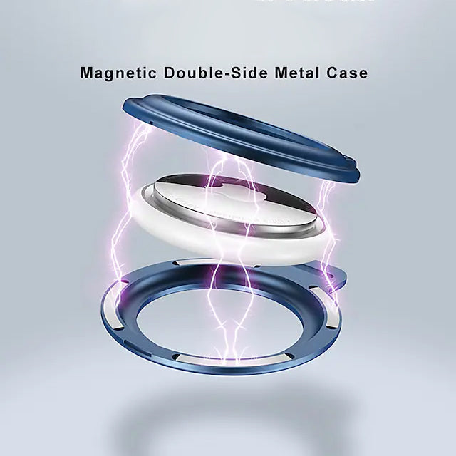 AirTag Magnetic Case with Keychain for Apple AirTag Apple AirTag Case - Tophatter Daily Deals