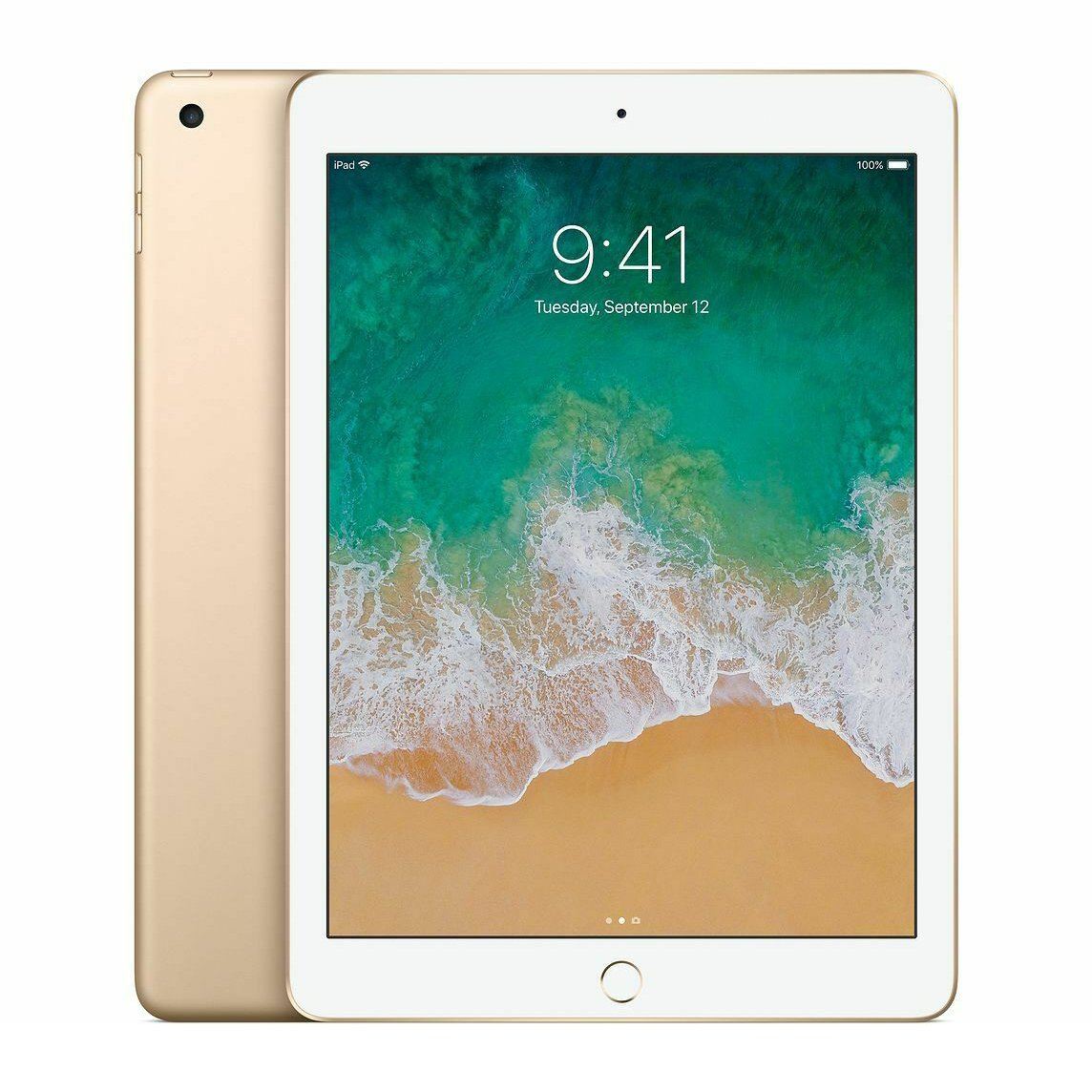 Apple iPad 5 Wi-Fi + Cellular 4G (Refurbished) Gold Apple iPad - Tophatter Daily Deals