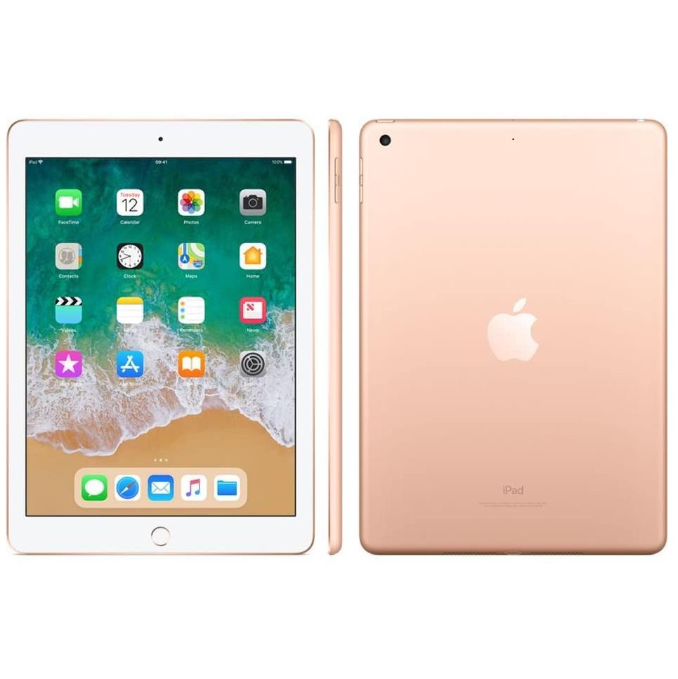 Apple iPad 6 WiFi + 4G Cellular - Fully Unlocked (Refurbished) Gold Apple iPad - Tophatter Daily Deals