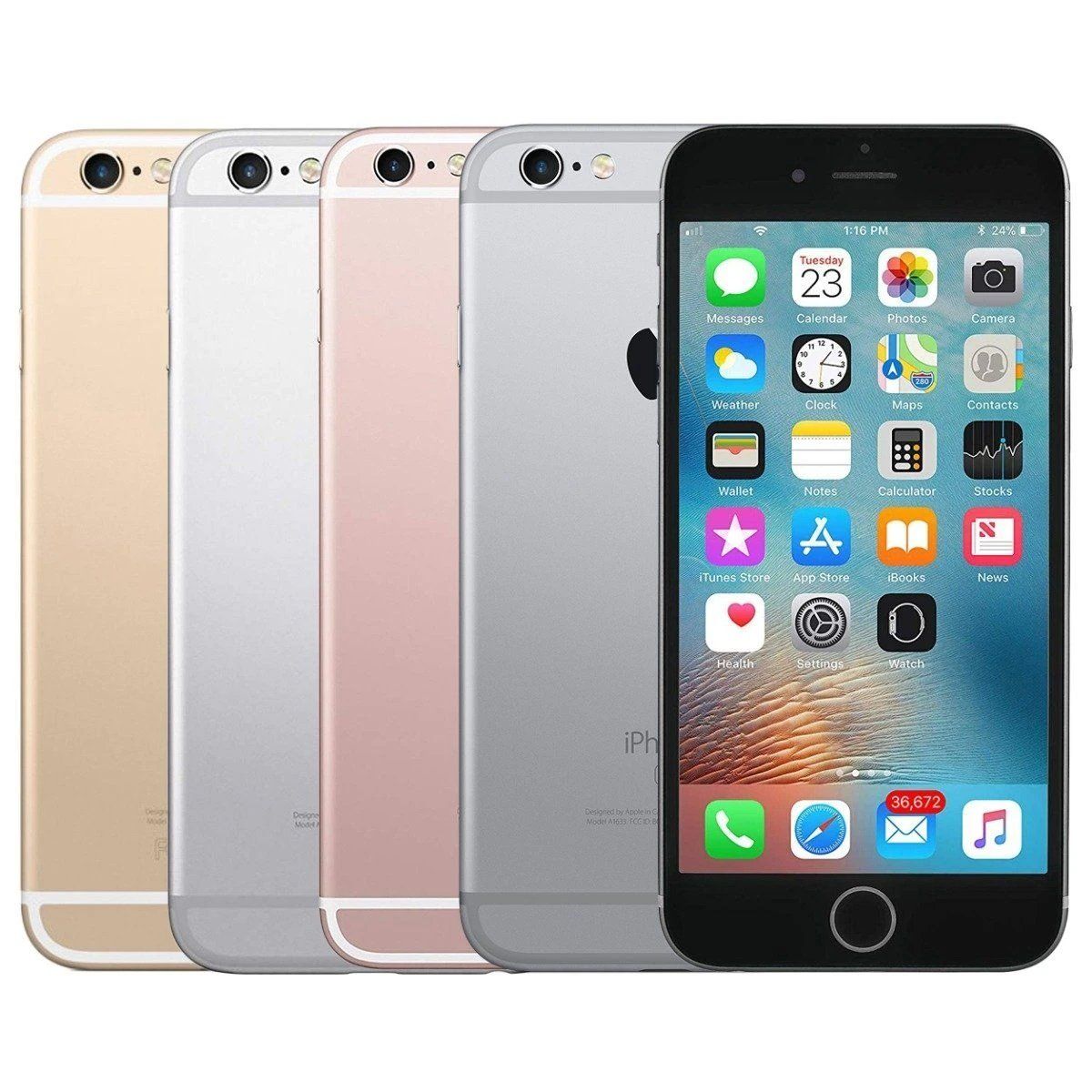 Apple iPhone 6S Fully Unlocked (Refurbished) Apple iPhone - Tophatter Daily Deals