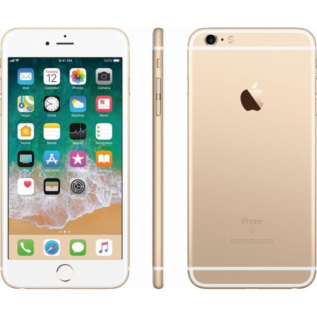 Apple iPhone 6s Plus - Fully Unlocked (Refurbished) Gold Apple iPhone - Tophatter Daily Deals