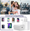 MFi Certified Veetone 20W PD Type C Power Wall Charger Travel Plug with 6FT USB C to Lightning Quick Charge Cable Charging Cable - Tophatter Daily Deals