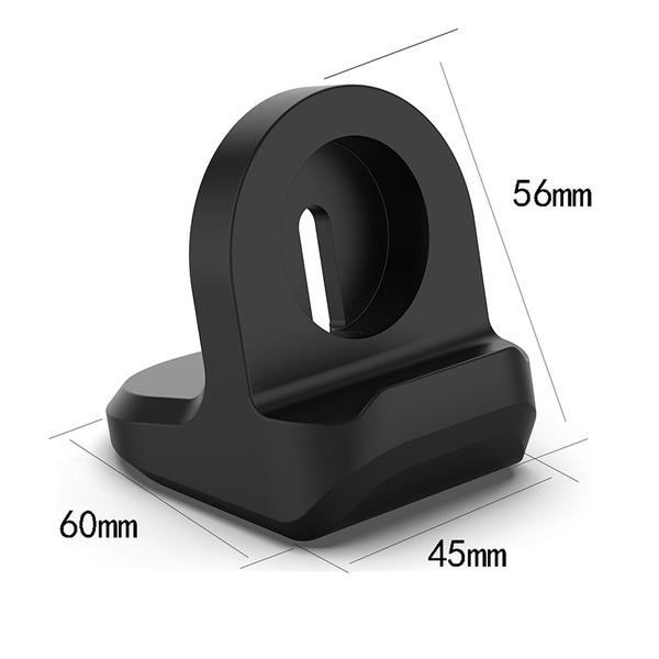 iWatch Silicone Charging Station Stand for Apple Watch Charging Station - Tophatter Daily Deals