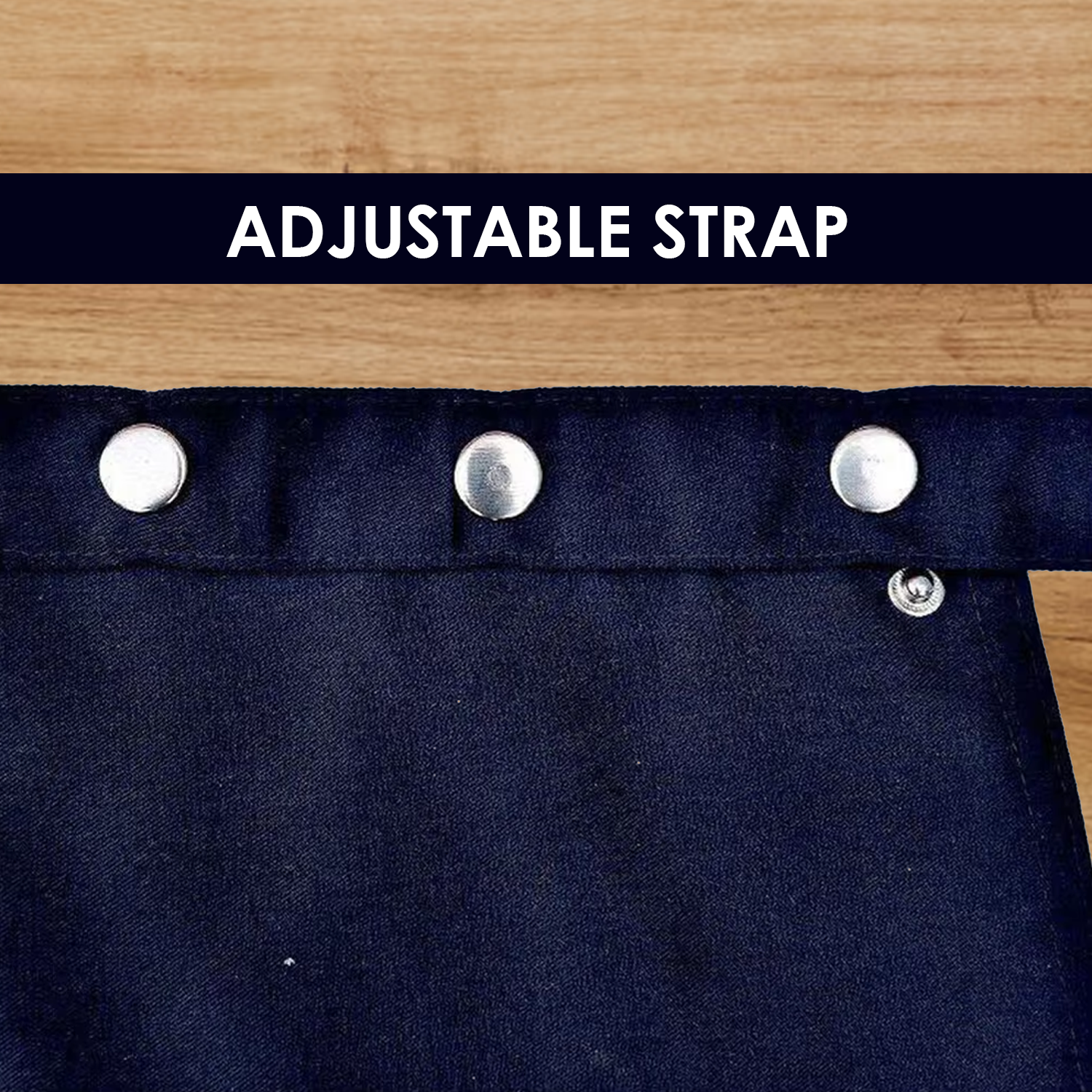 Denim Chef Apron - Canvas Pockets Apron for Kitchen Cooking BBQ Crafts Baking Kitchen - Tophatter Daily Deals