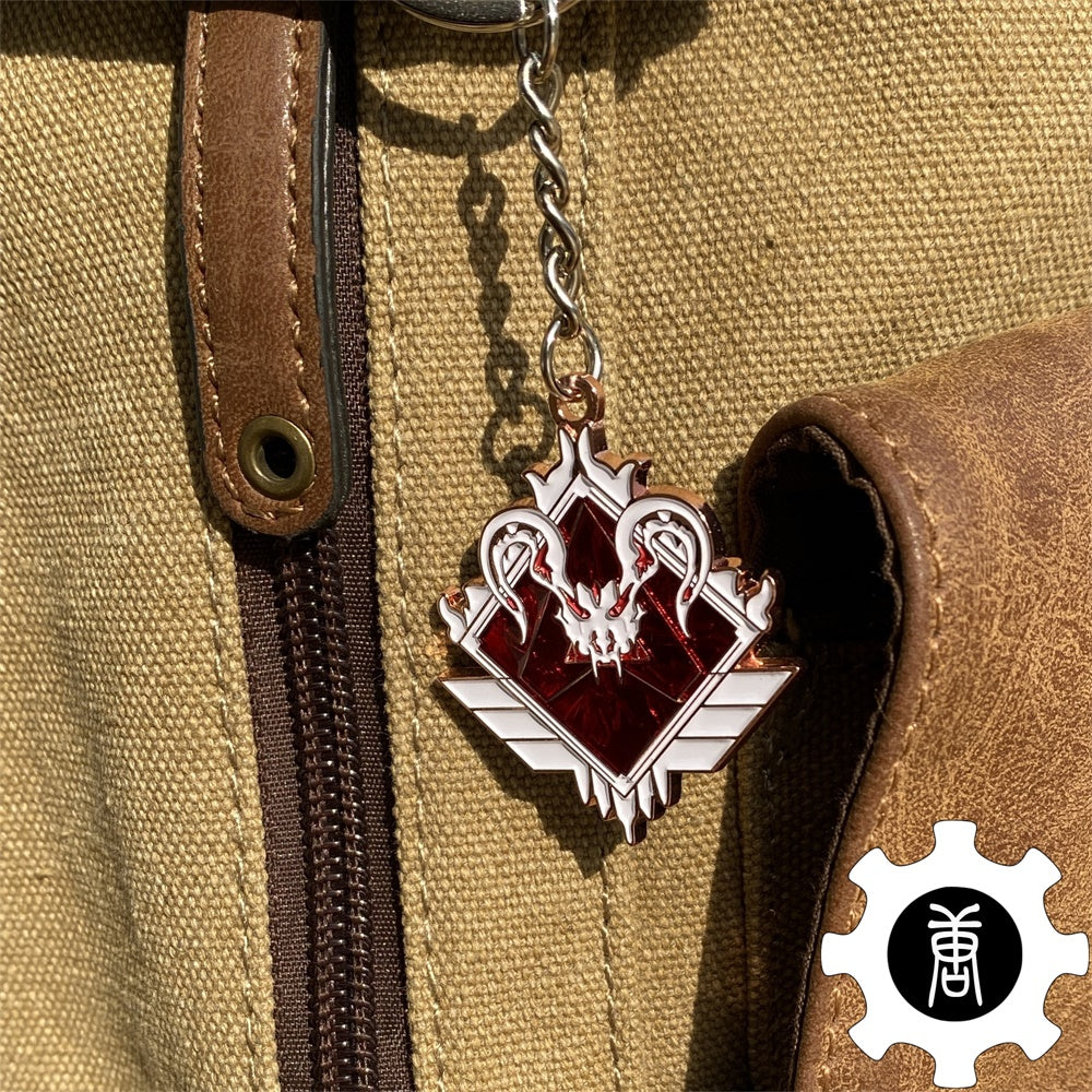 Predator Badge Keychain Predator Rank Insignia Pendant - Tophatter Daily Deals