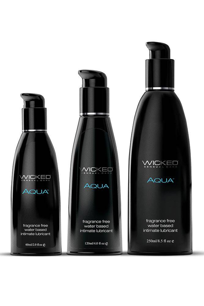 Wicked Sensual Care - Aqua Water Based Lubricant Liquid - Tophatter Daily Deals
