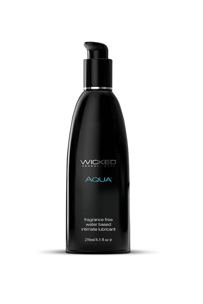 Wicked Sensual Care - Aqua Water Based Lubricant 8oz Liquid - Tophatter Daily Deals