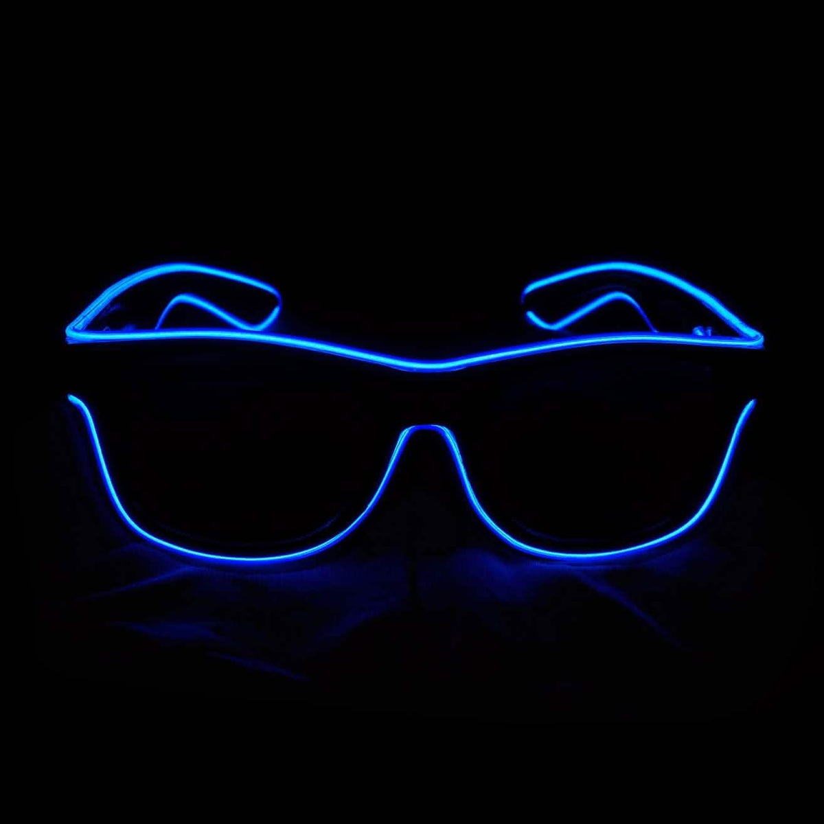 Aquat Light up EL Wire Neon Rave Glasses Sunglasses - Tophatter Daily Deals