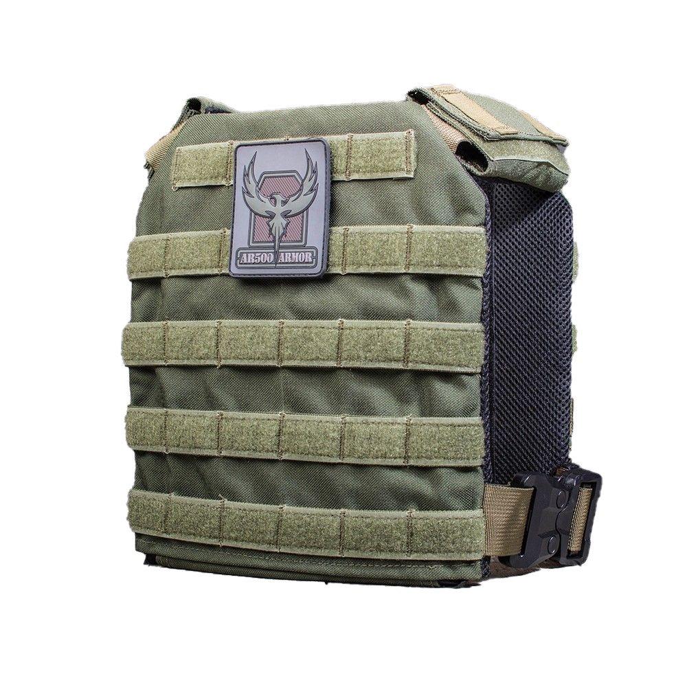 AR500 Armor Micro Plate Carrier Olive Drab Tactical - Tophatter Daily Deals