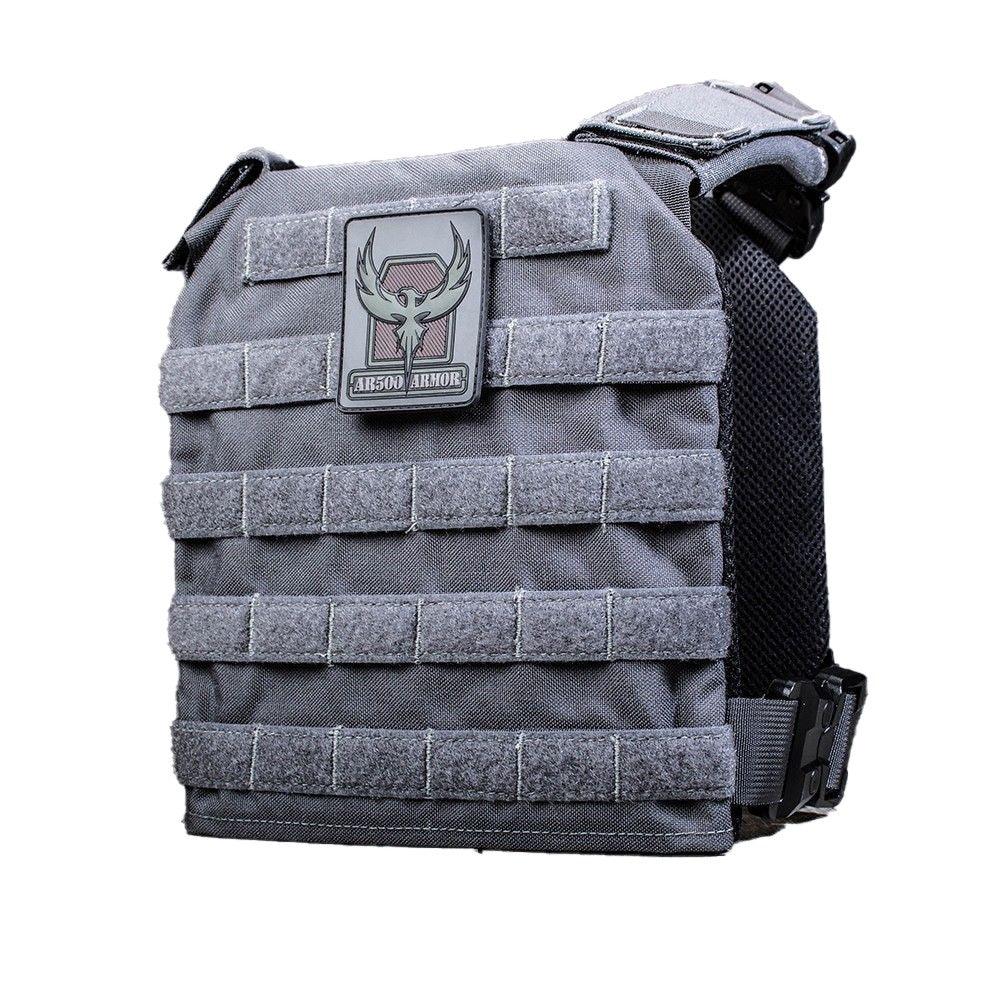 AR500 Armor Micro Plate Carrier Wolf Gray Tactical - Tophatter Daily Deals