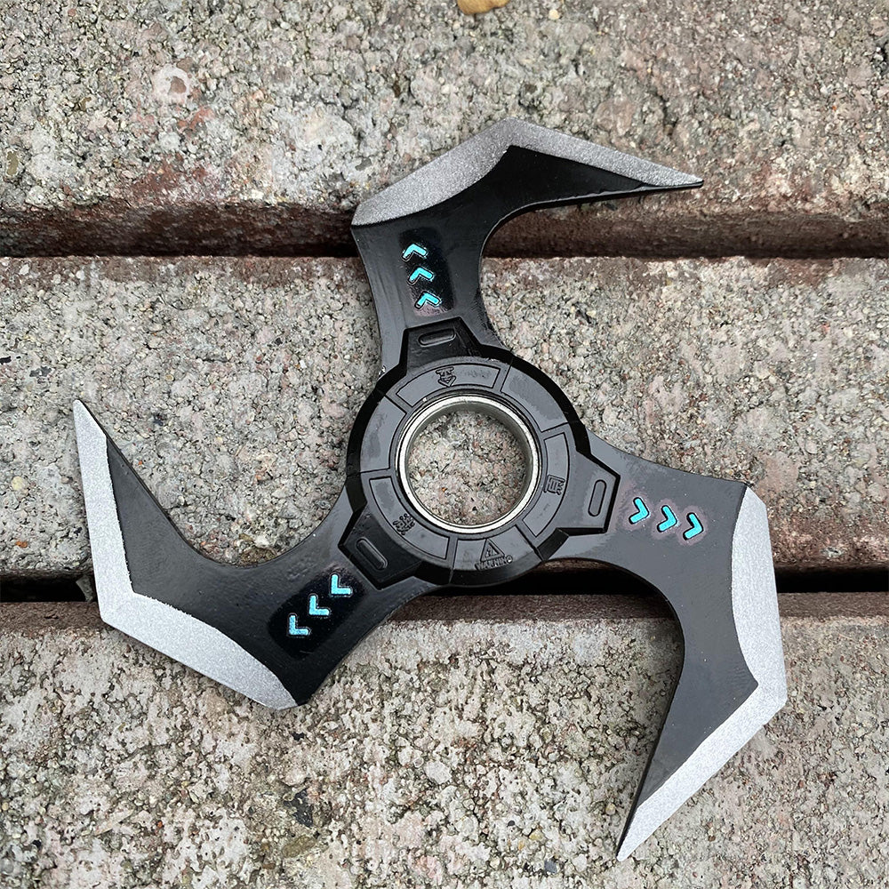 New Type Arc Star Alloy Fidget Spinner - Tophatter Daily Deals