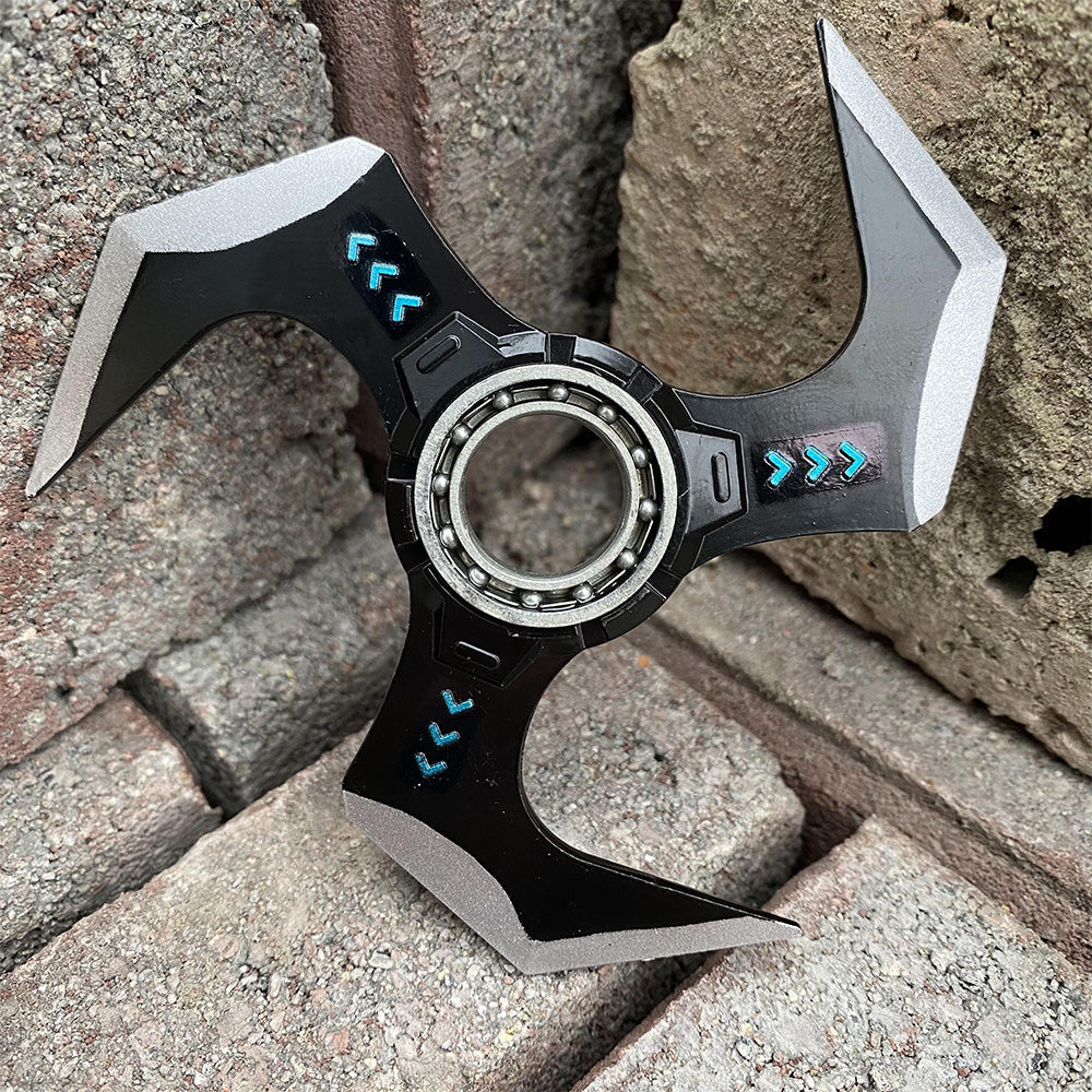 New Type Arc Star Alloy Fidget Spinner - Tophatter Daily Deals