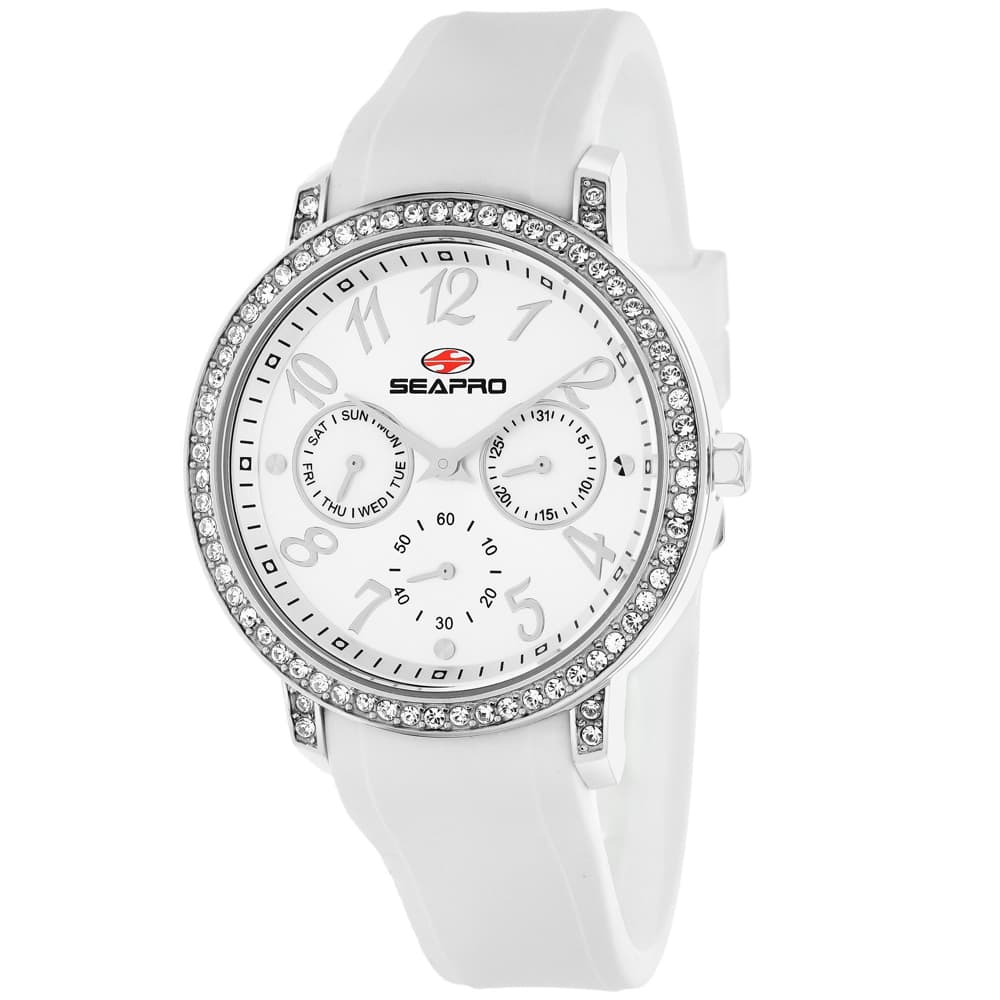 Seapro Women's Swell // SP4410 Silver Watches - Tophatter Daily Deals