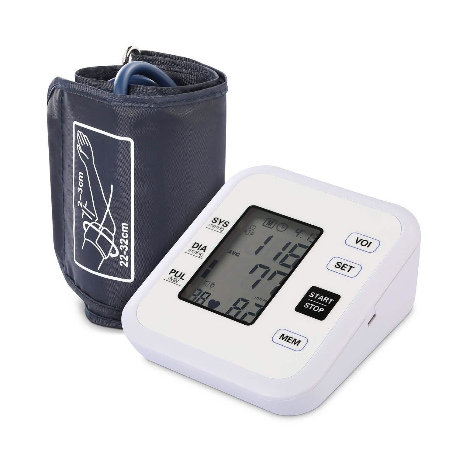 Arm Blood Pressure Monitor with Adjustable Cuff Health & Wellness - Tophatter Daily Deals