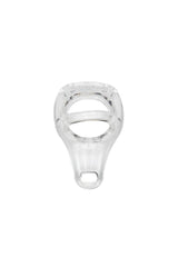 Perfect Fit - Armour Tug Cock Ring - Clear Sex Toy - Tophatter Daily Deals