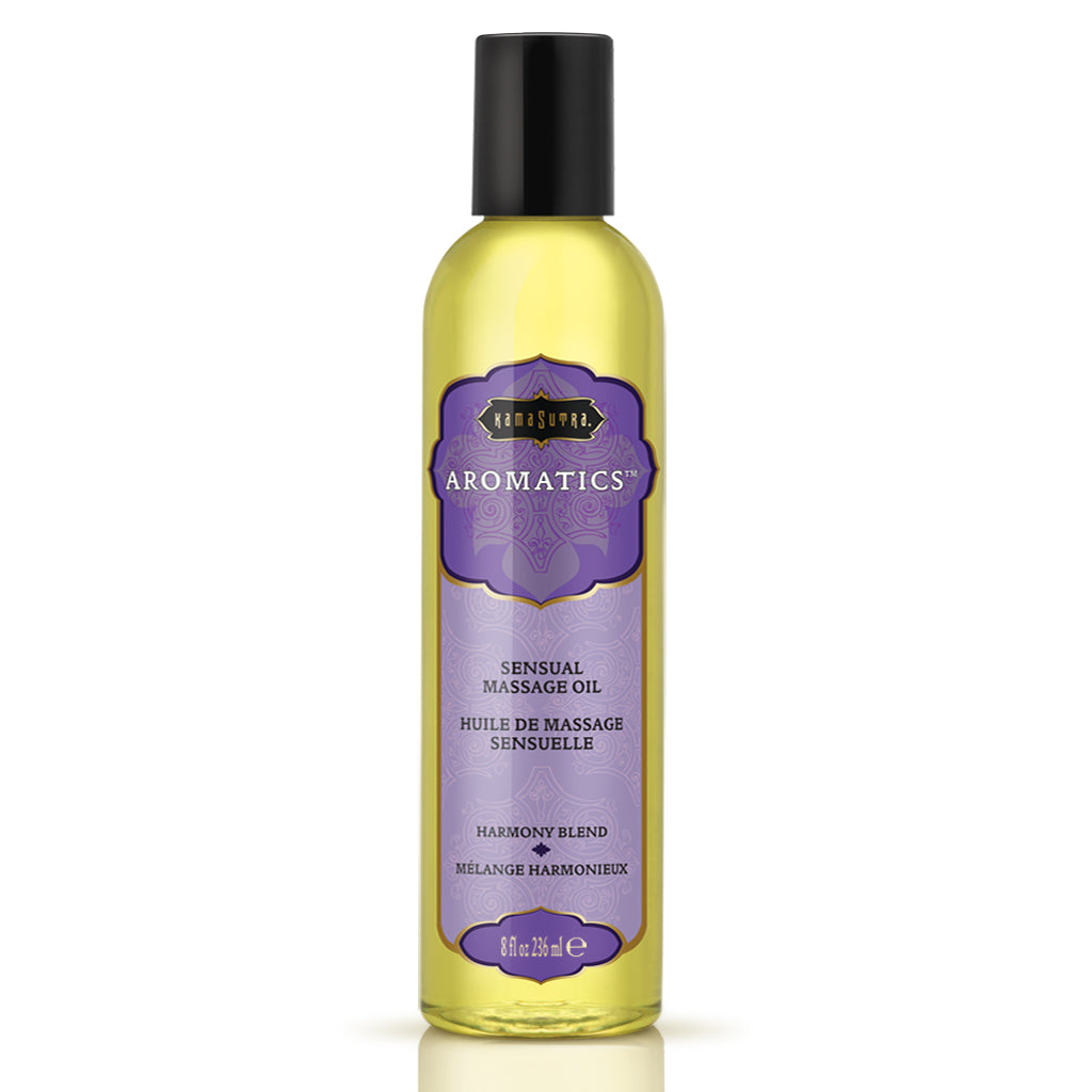 Aromatics Massage Oil (8oz) Harmony Blend Aromatic Sensual Massage Oil - Tophatter Daily Deals