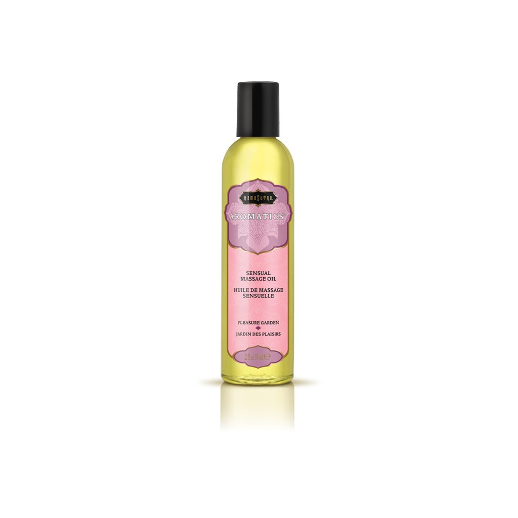 Aromatics Massage Oil (2oz) Pleasure Garden Aromatic Sensual Massage Oil - Tophatter Daily Deals