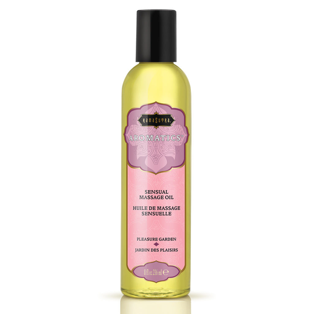 Aromatics Massage Oil [DEV SITE COPY] 8 fl oz (236 ml) Pleasure Garden Aromatic Sensual Massage Oil - Tophatter Daily Deals