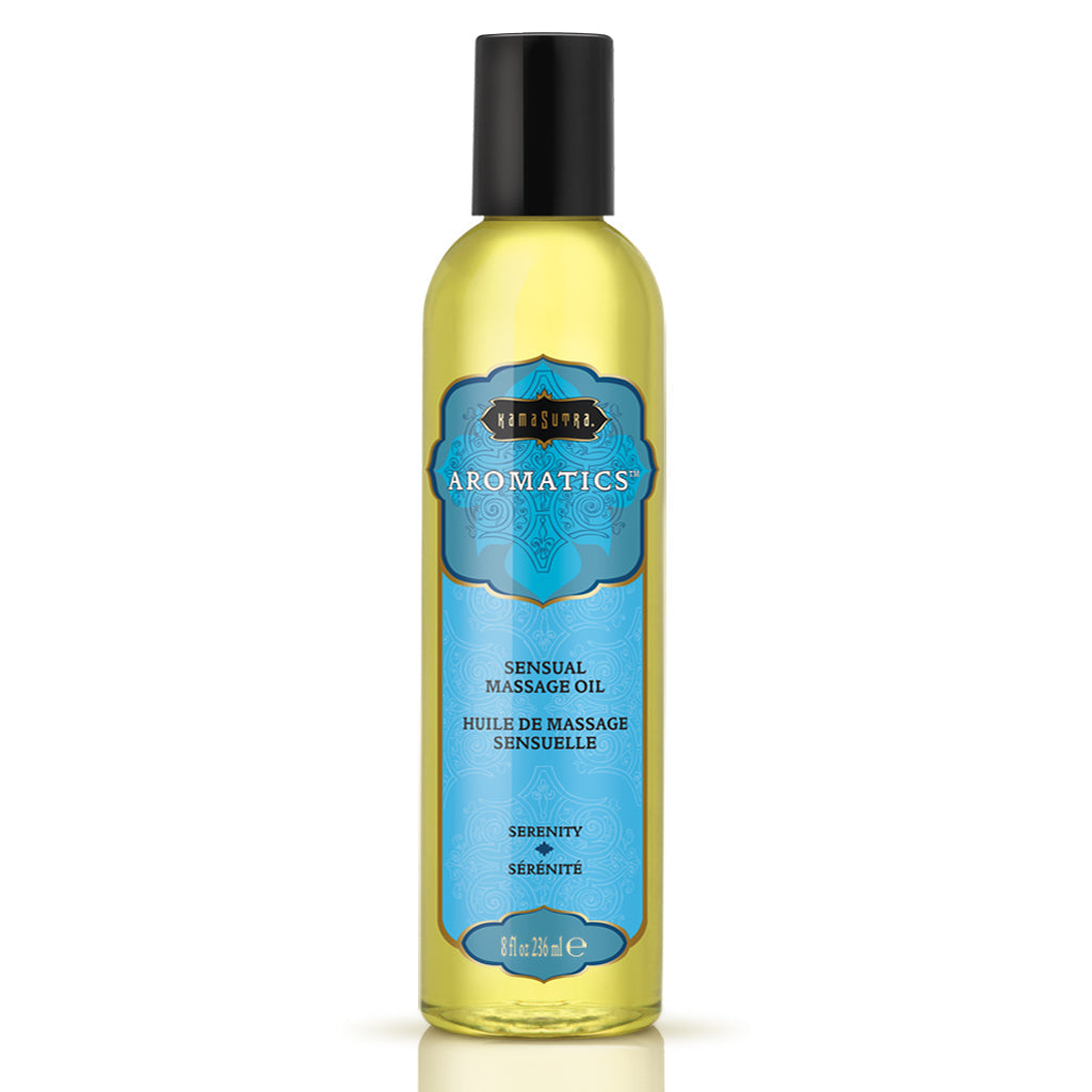 Aromatics Massage Oil [DEV SITE COPY] 8 fl oz (236 ml) Serenity Aromatic Sensual Massage Oil - Tophatter Daily Deals