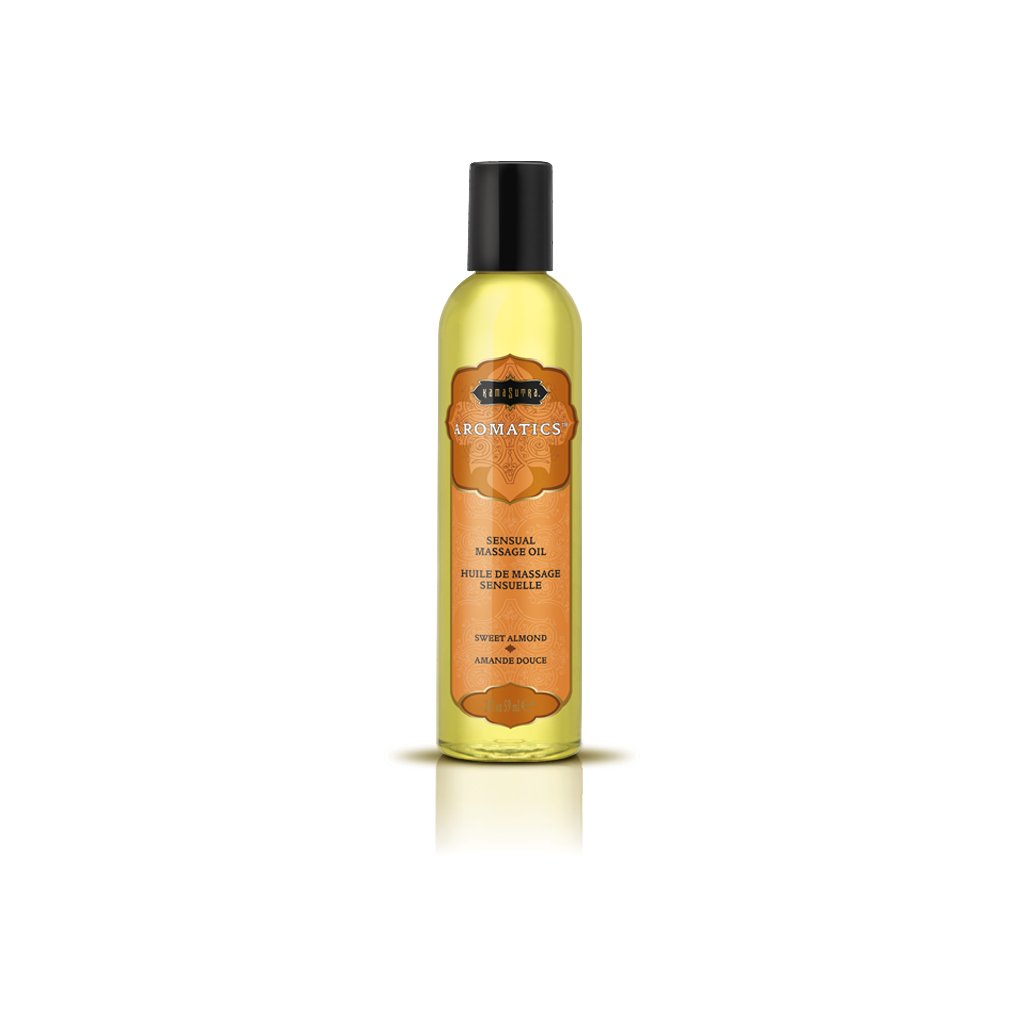 Aromatics Massage Oil [DEV SITE COPY] 2 fl oz (59 ml) Sweet Almond Aromatic Sensual Massage Oil - Tophatter Daily Deals