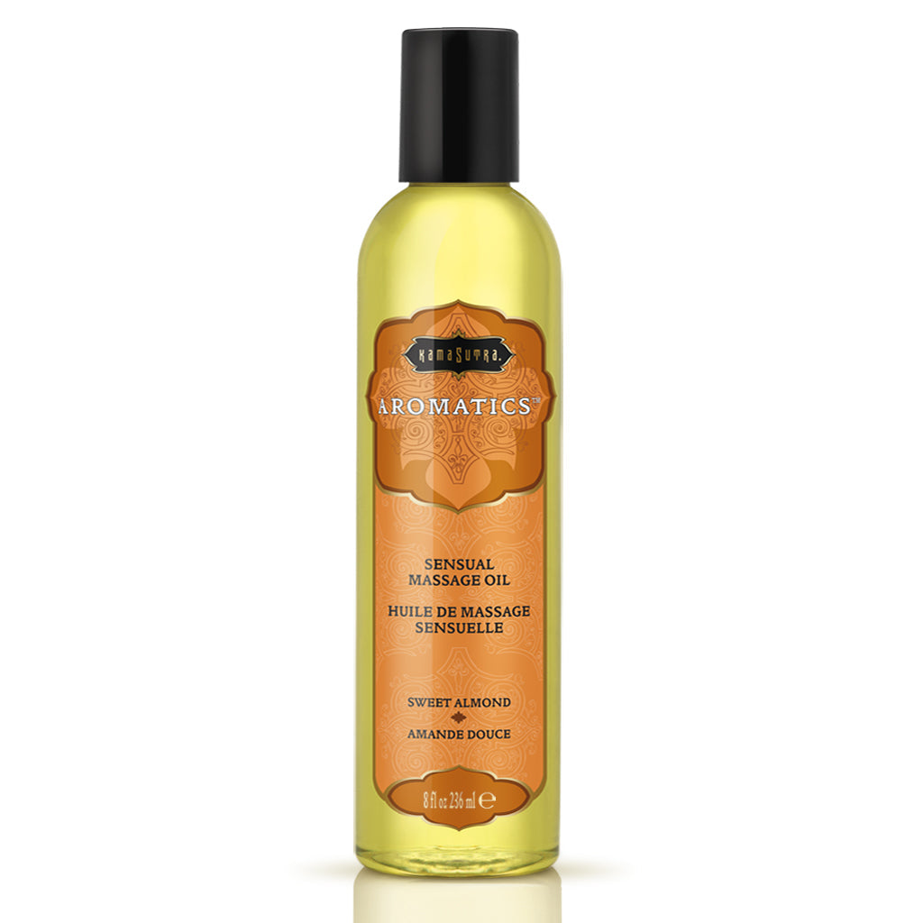 Aromatics Massage Oil [DEV SITE COPY] 8 fl oz (236 ml) Sweet Almond Aromatic Sensual Massage Oil - Tophatter Daily Deals